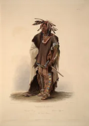 Un guerriero Sioux